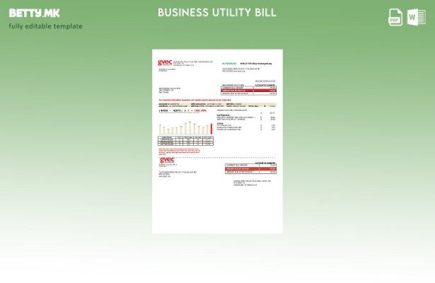 САД Тексас GVEC деловна сметка за комунални услуги